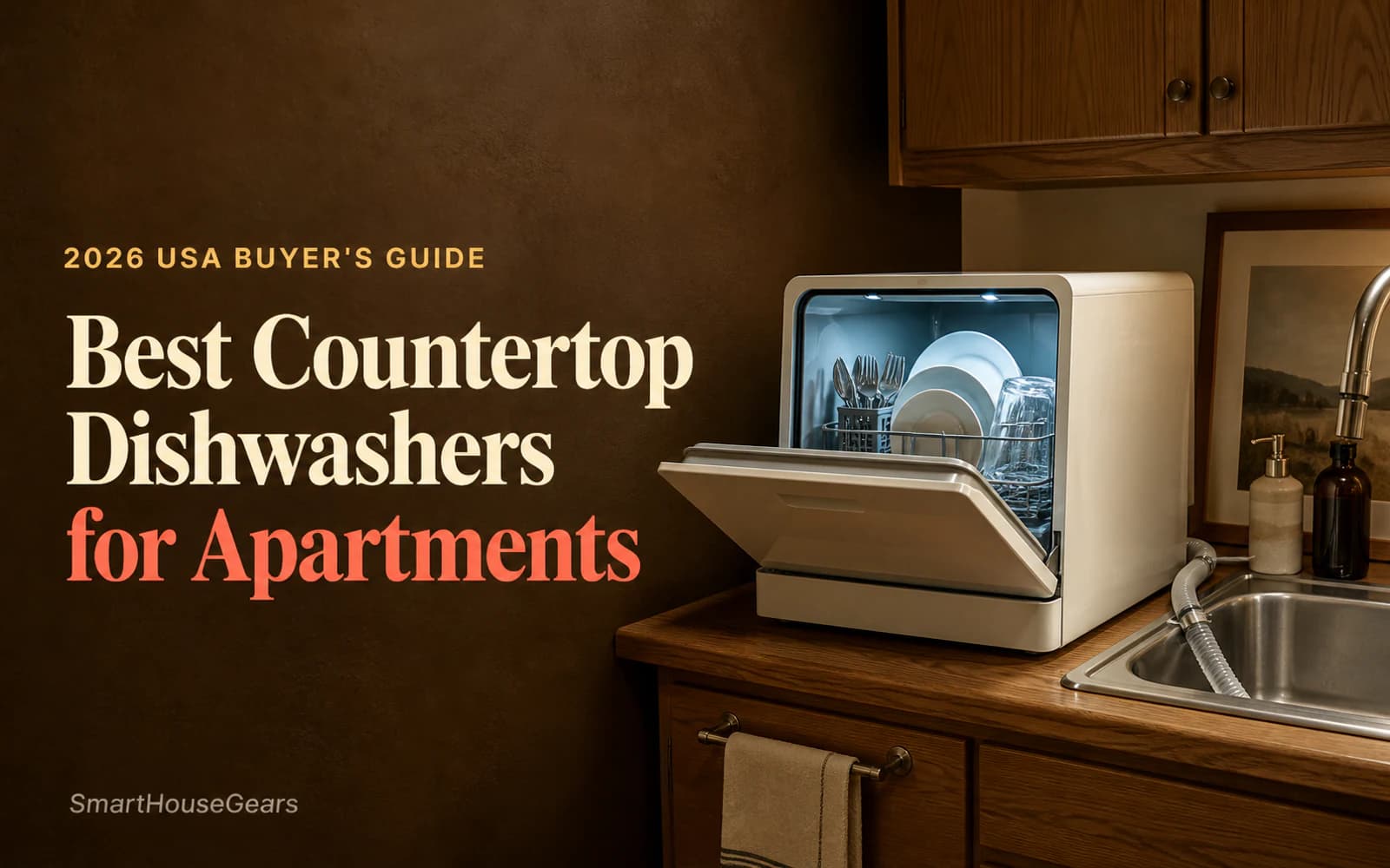 8 Best Countertop Dishwashers for Apartments 2026