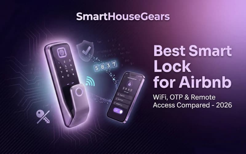Best Smart Lock for Airbnb India 2026 from ₹4,499